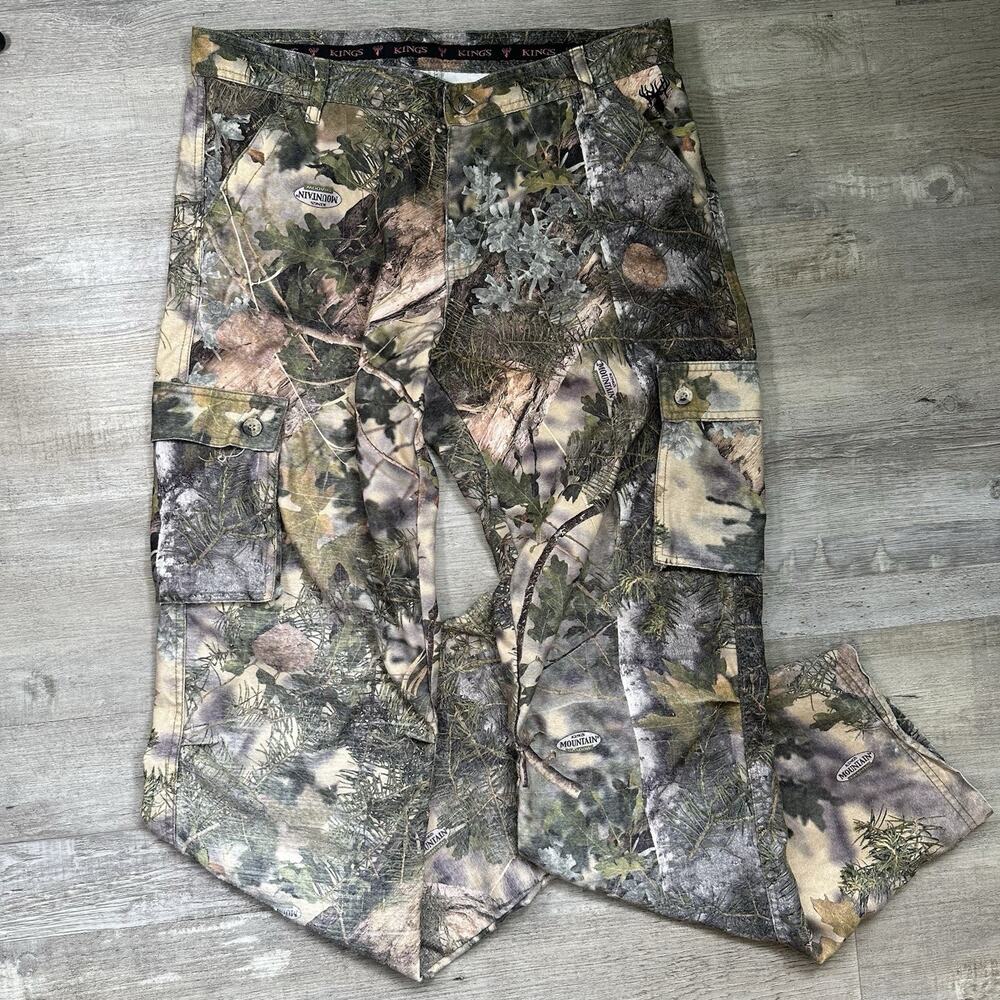 King's Camouflage Polyester Hunting Pants Multi-Color Size 8